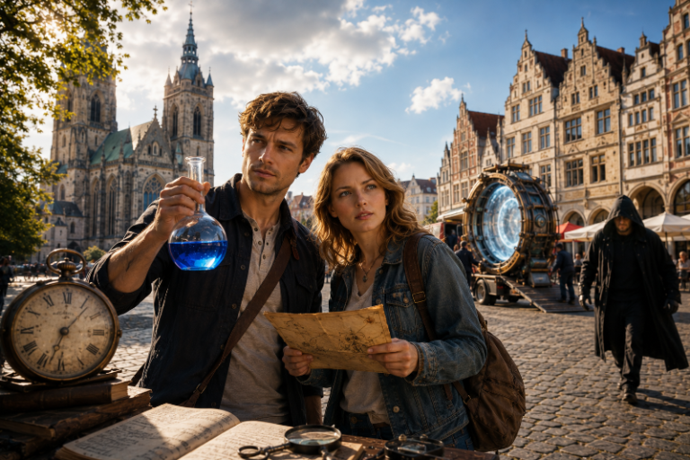 Digitale Stadtrallye Münster: Durch Raum und Zeit | Nur eine Zutat fehlt