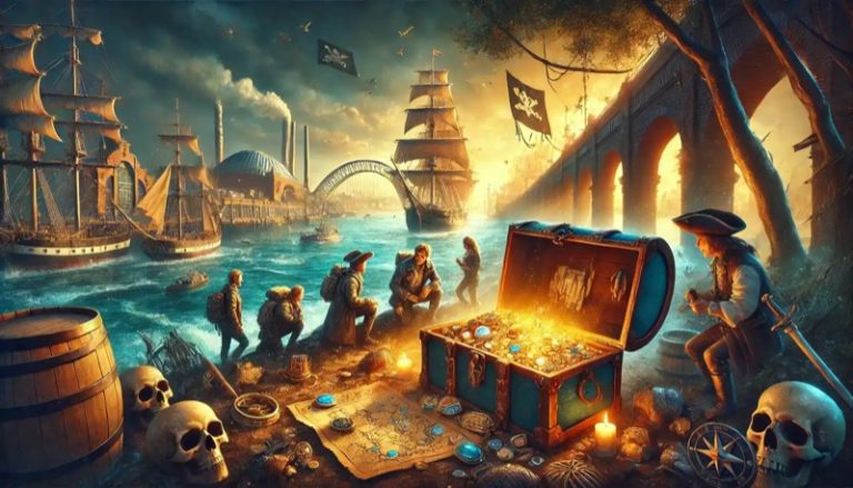 Digitale Stadtrallye Kiel: Das vergessene Erbe der Piraten | Kiels Abenteuer-Schatzsuche