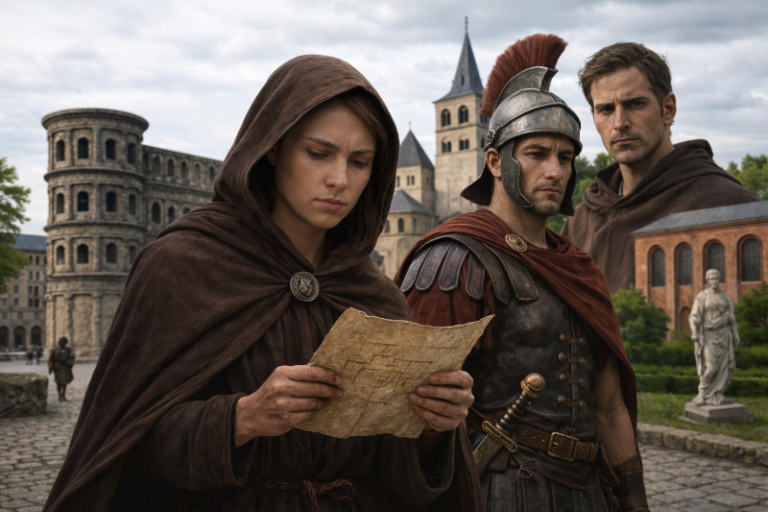 Digitale Stadtrallye Trier: Codex Romanus | Triers gefährliche Spurensuche